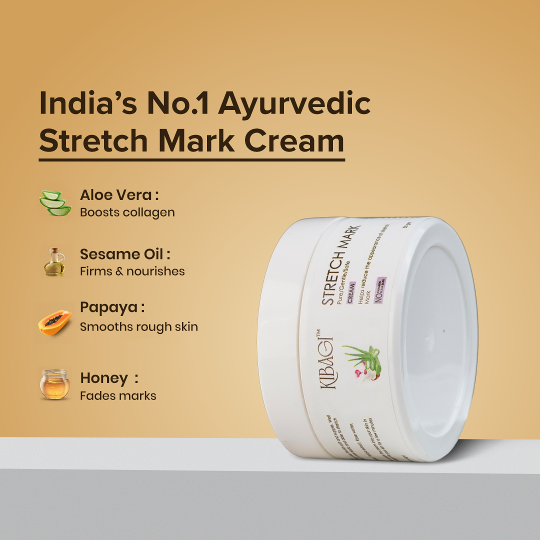 Kibagi Ayurvedic Stretch Mark Cream